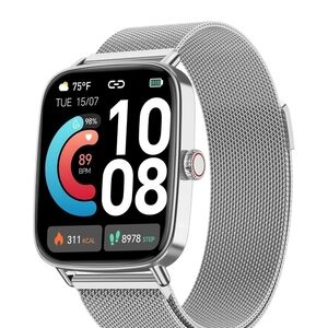 Smart Watch for Men Women, 1.85" HD Smartwatch Compatible iPhone/Samsung/Android